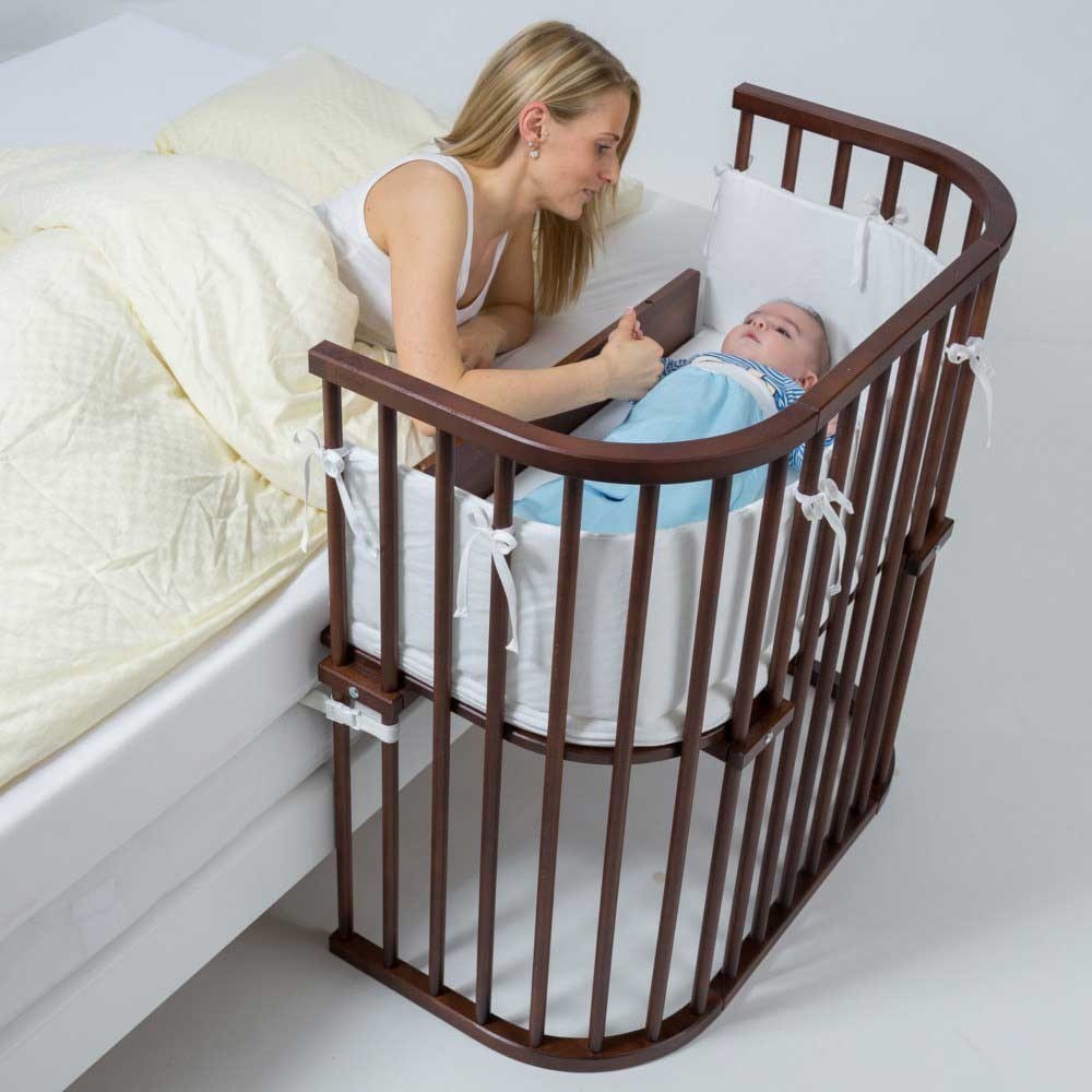 1494371675babybay-Bedside-Sleeper-Cosleeper-Bassinet-Mommy-With-Baby-Stained